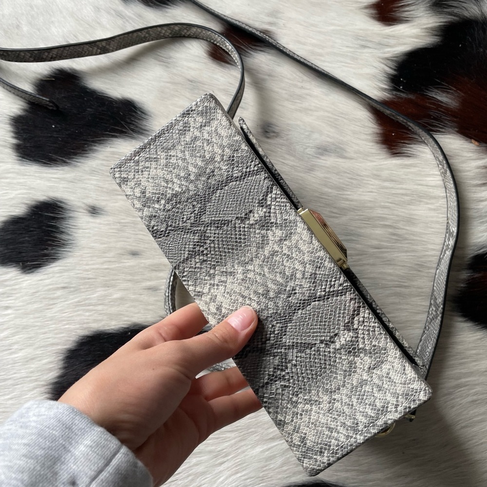 BCBG Snake Pattern Purse - Picture 6 of 6